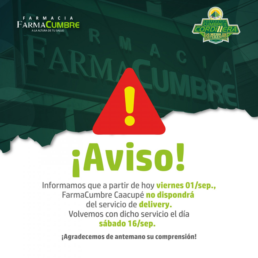 Aviso!